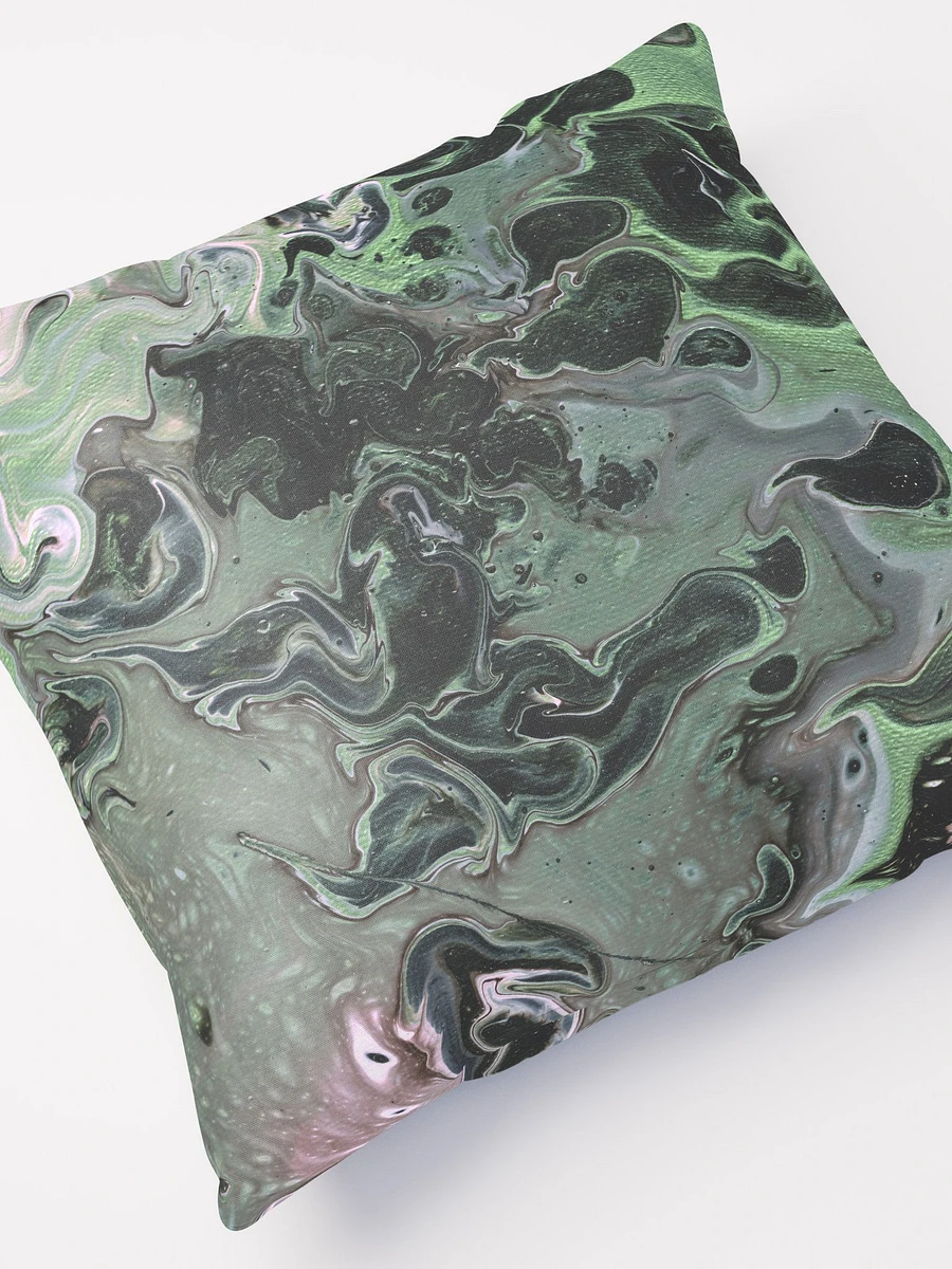 Metallic Green Fluid Acrylic Pillow product image (4)