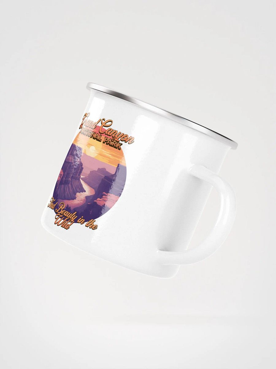 Grand Canyon National Park, Wild Beauty Enamel Mug product image (4)