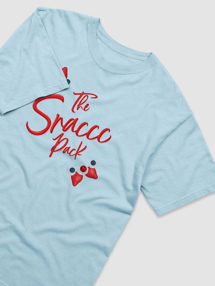 The Snaccc Pack Berries and Crème Red Icing T-Shirt product image (2)