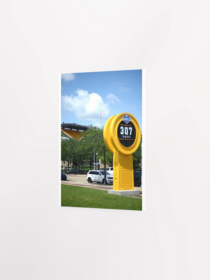 Pittsburgh- NFL Draft Clock - print/poster product image (2)