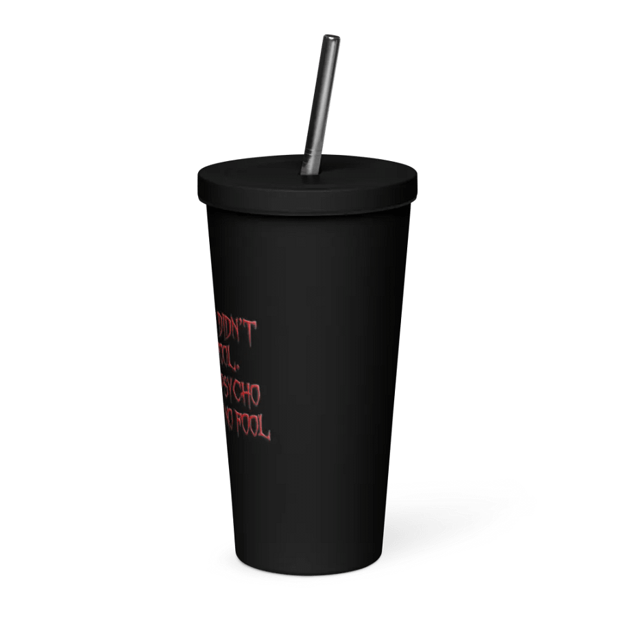 Raise A Fool Black Tumbler product image (3)
