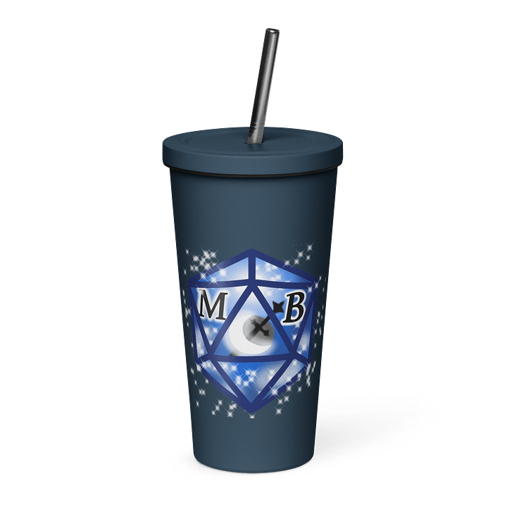 Moonblade- D20 Insulated Tumbler with a Straw product image (1)