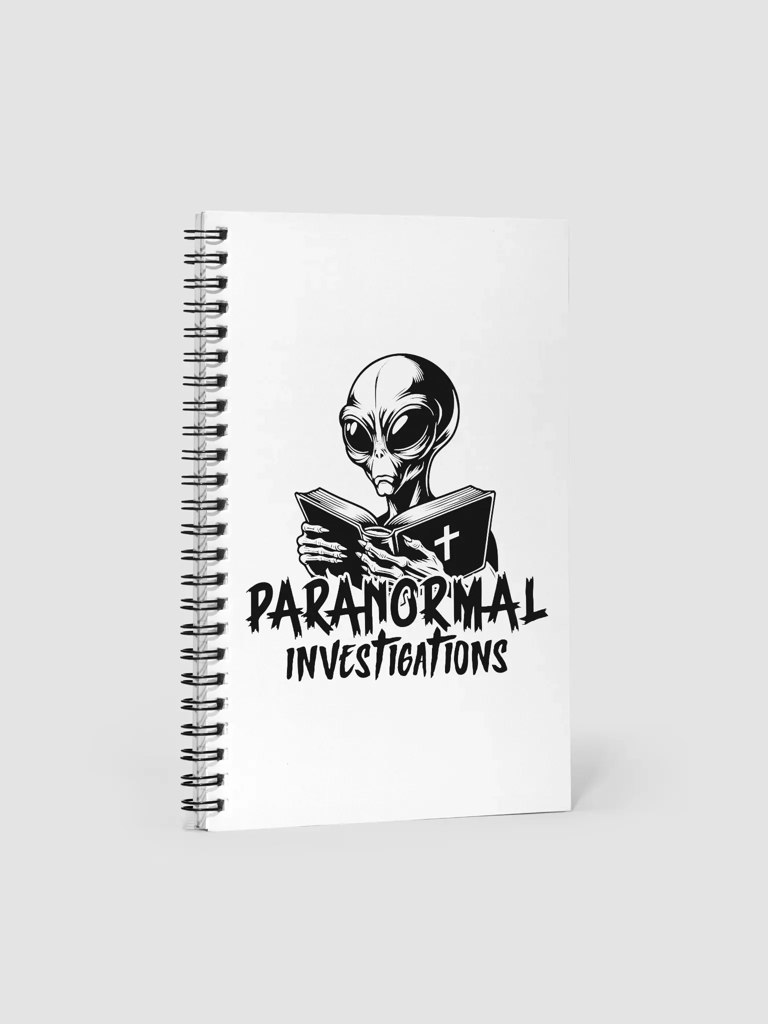 Paranormal Alien Investigations Spiral Notebook product image (1)