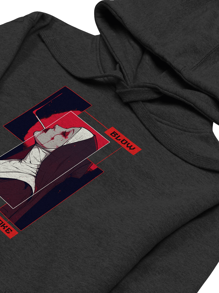 "Blow Smoke" Front Unisex Printed Hoodie product image (2)