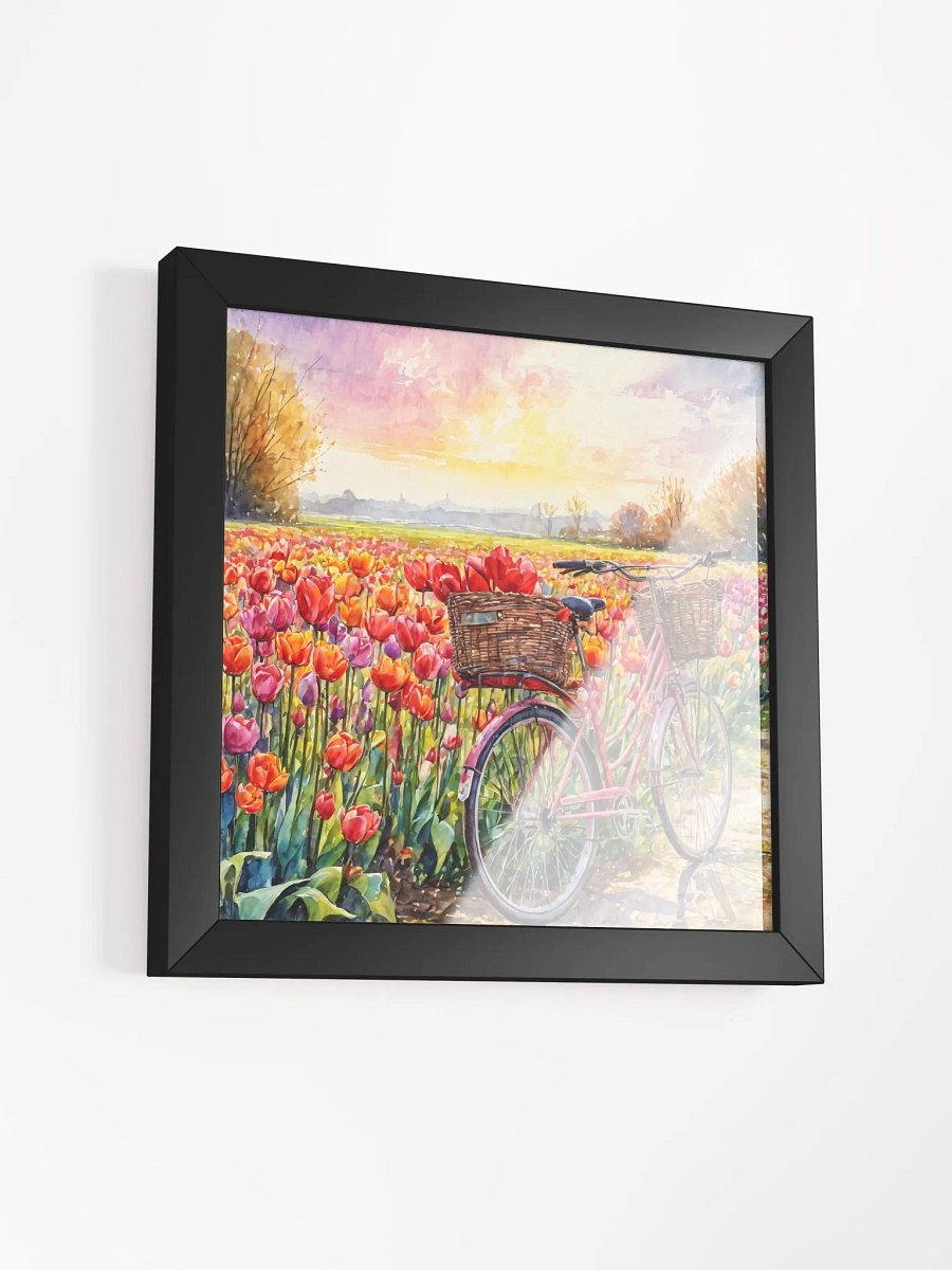 Pastel flower basket and bicycle product image (16)