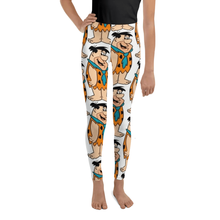 Kids Leggings – Flintstones Print for Retro & Fun Style product image (8)