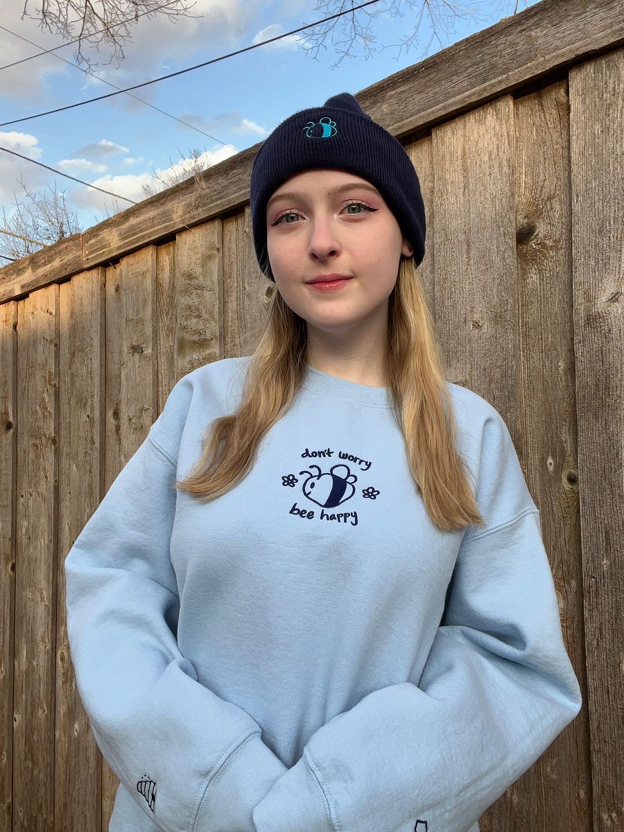 Bee Happy Sweatshirt product image (2)