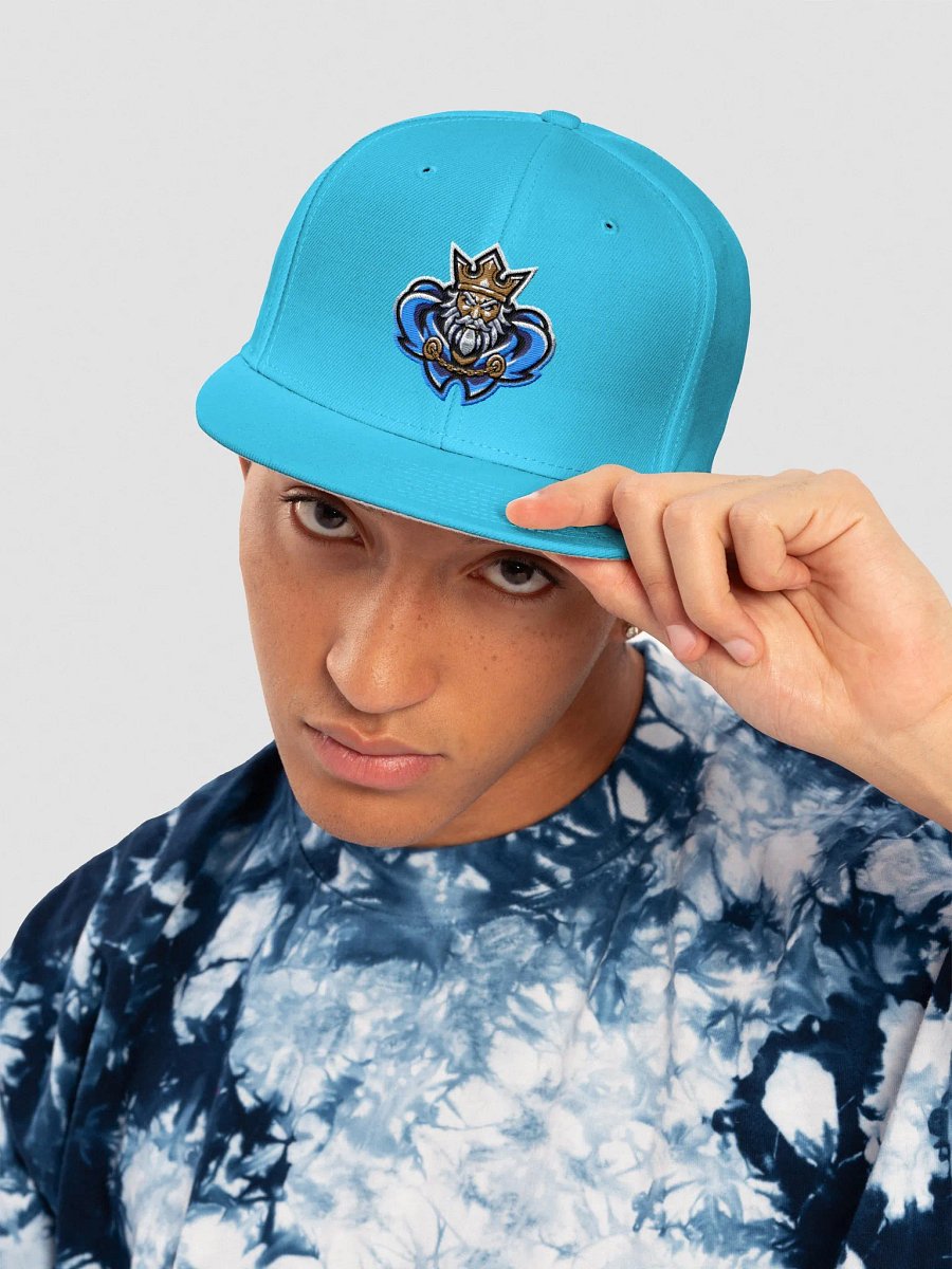 Aqua Flat Brim Hat product image (26)