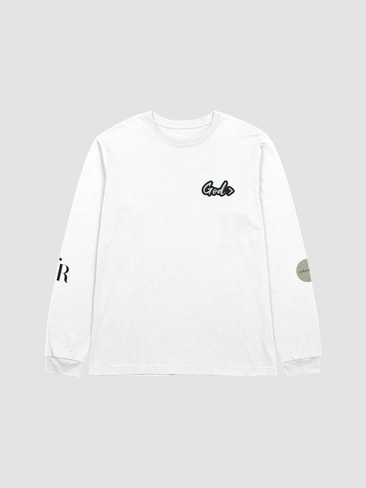 God > ALT Long Sleeve - (WHITE TEXT) product image (2)