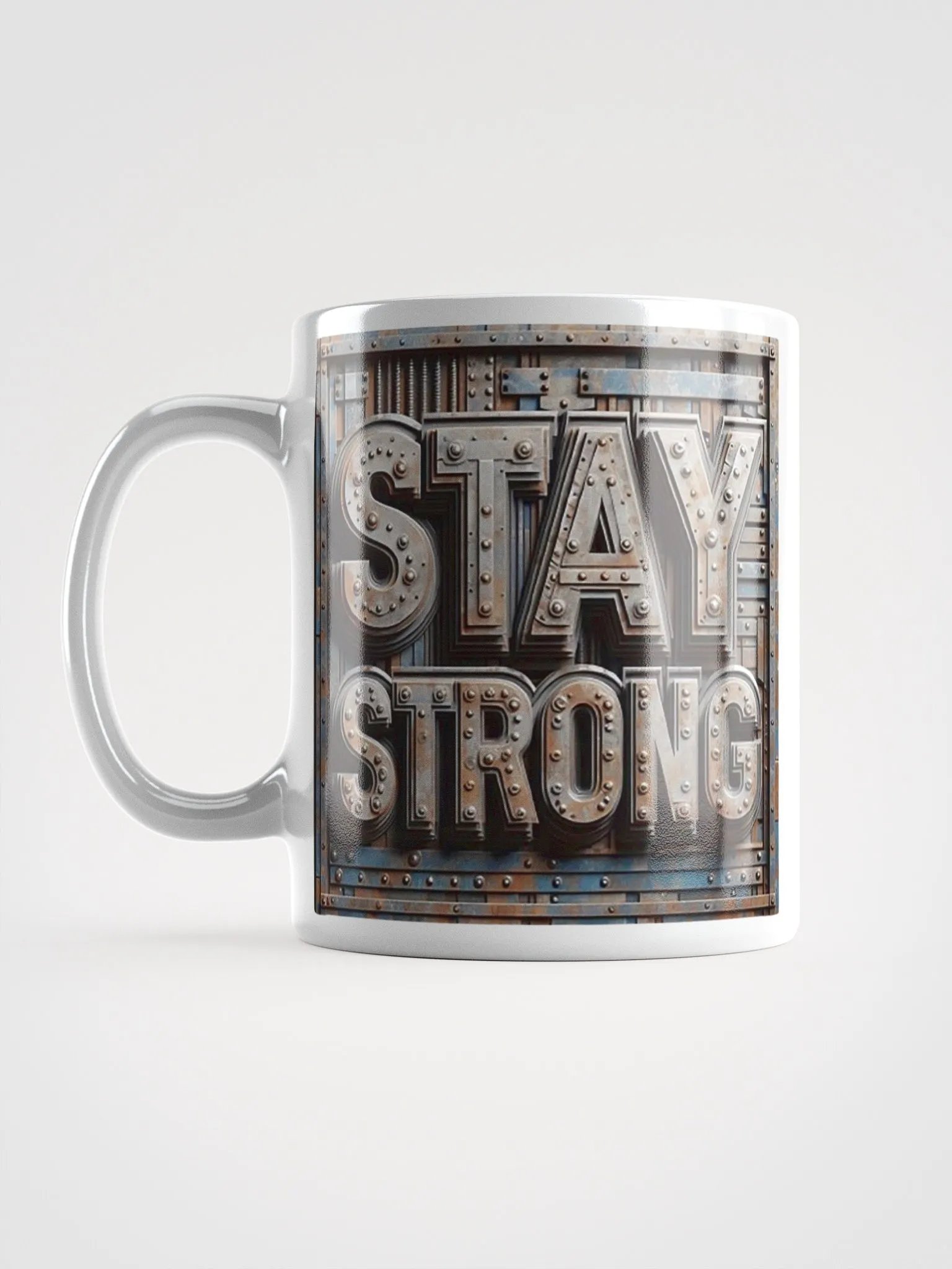 "Stay Strong" #Motivational Glossy White Mug product image (16)