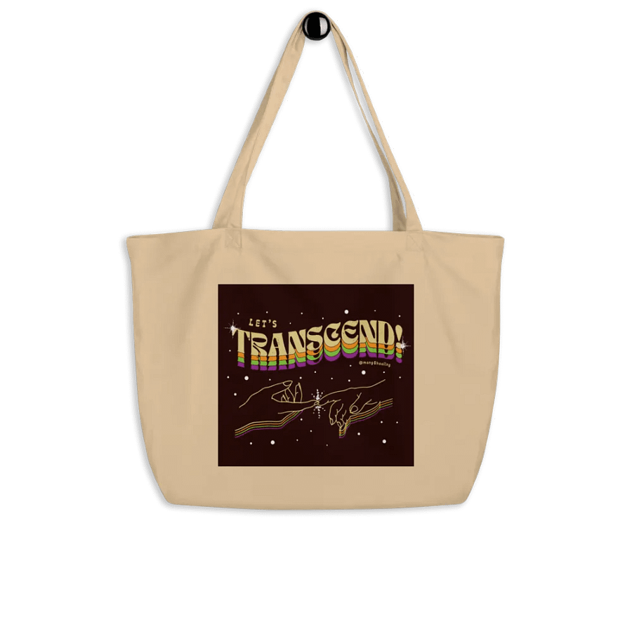 Let's Transcend Eco- Friendly Tote! product image (4)