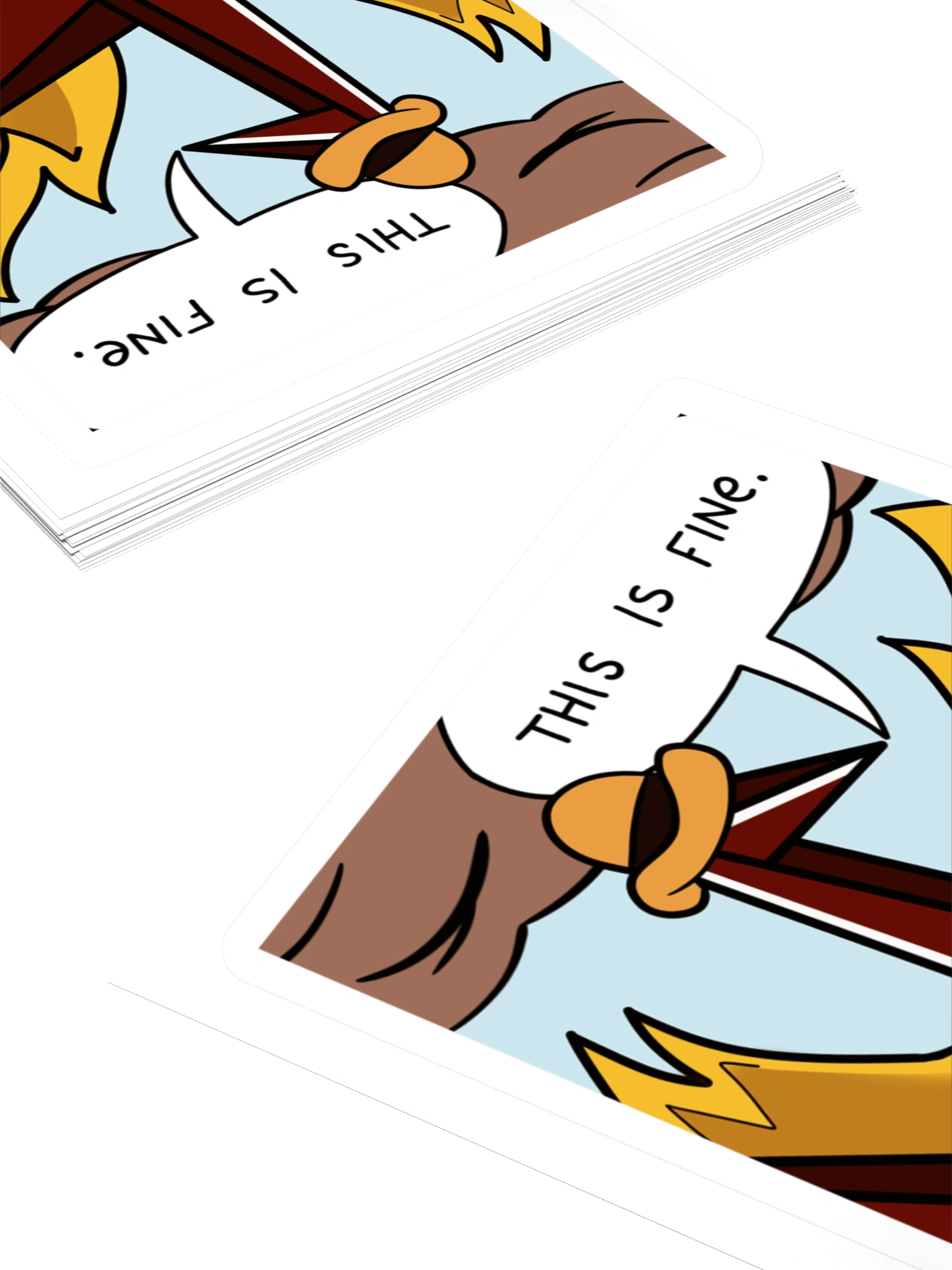 This is fine... sticker product image (10)