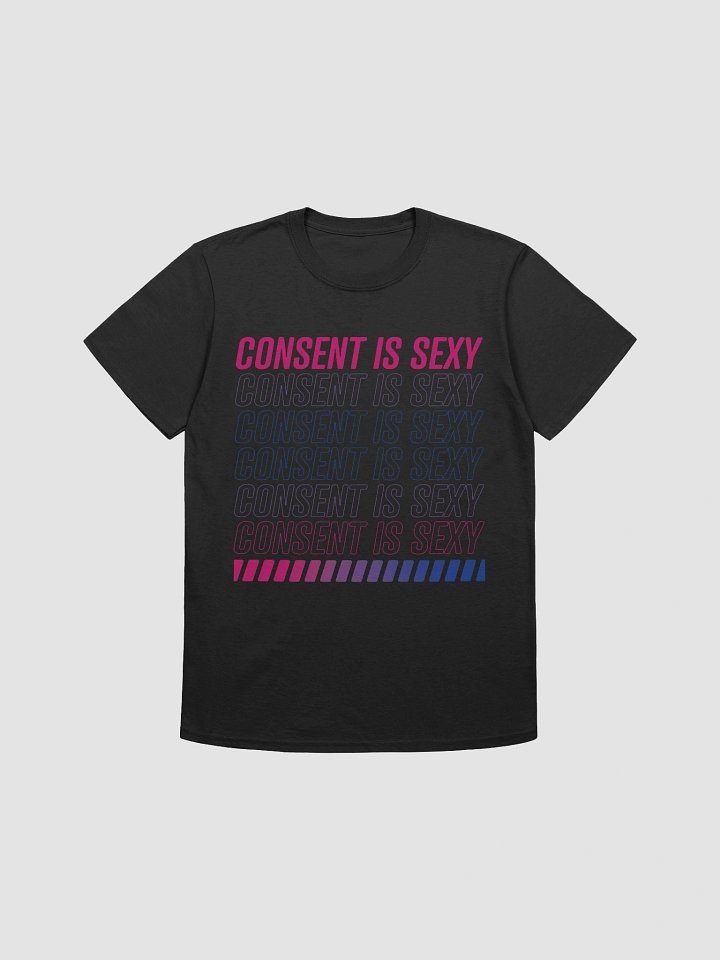 Consent is Sexy Bi Pride Shirt product image (1)