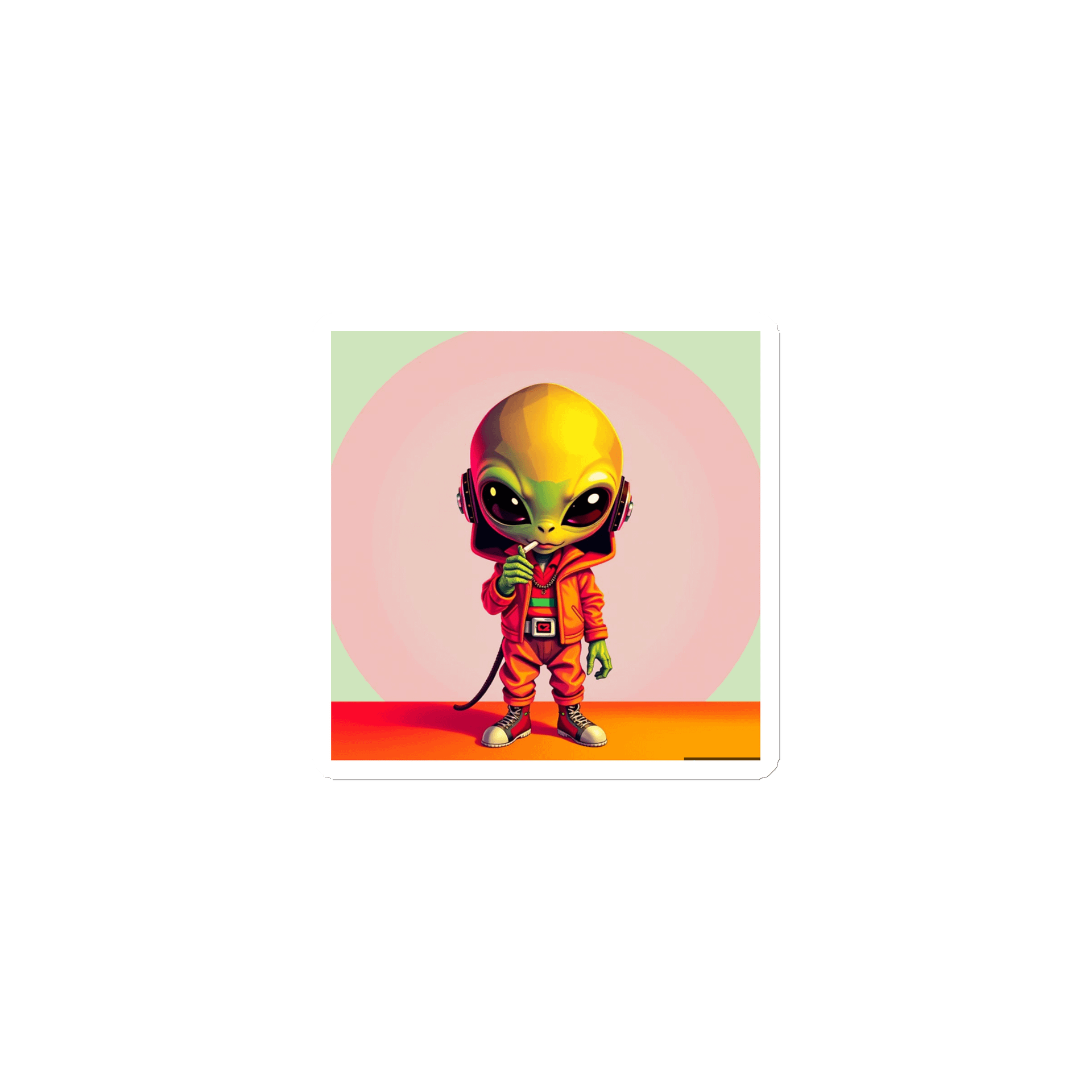 Cosmic Swagger: Alien Street Vibes product image (1)