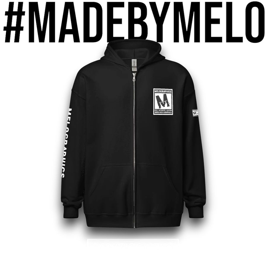MELOGRAPHICS - Classic Zip Hoodie | #MadeByMELO product image (4)