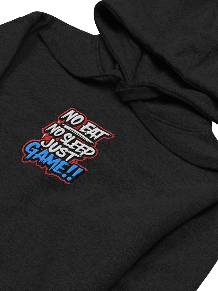 Just Game! Center Embroidered Hoodie product image (2)