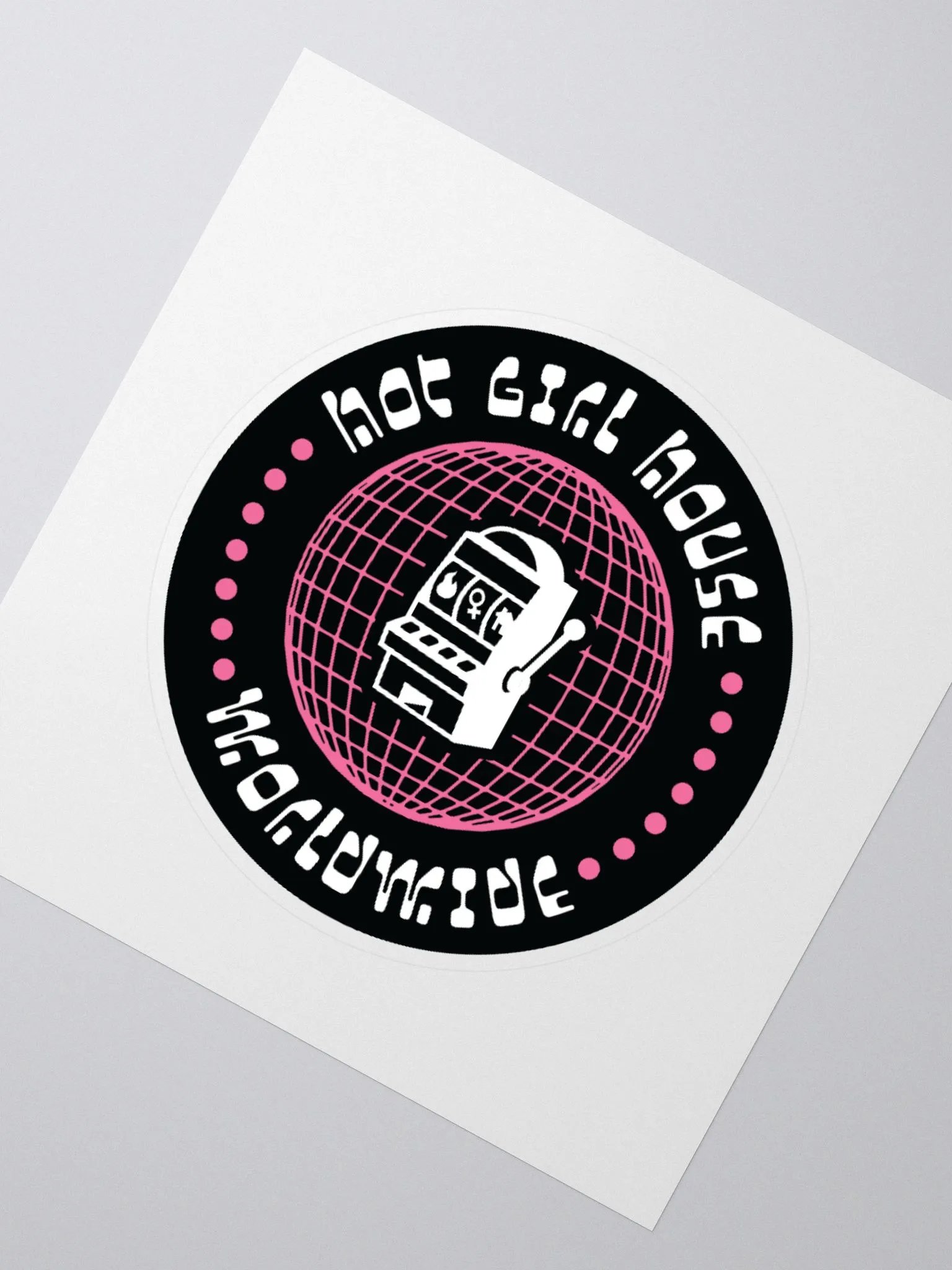 Hot Girl House Worldwide Sticker product image (2)