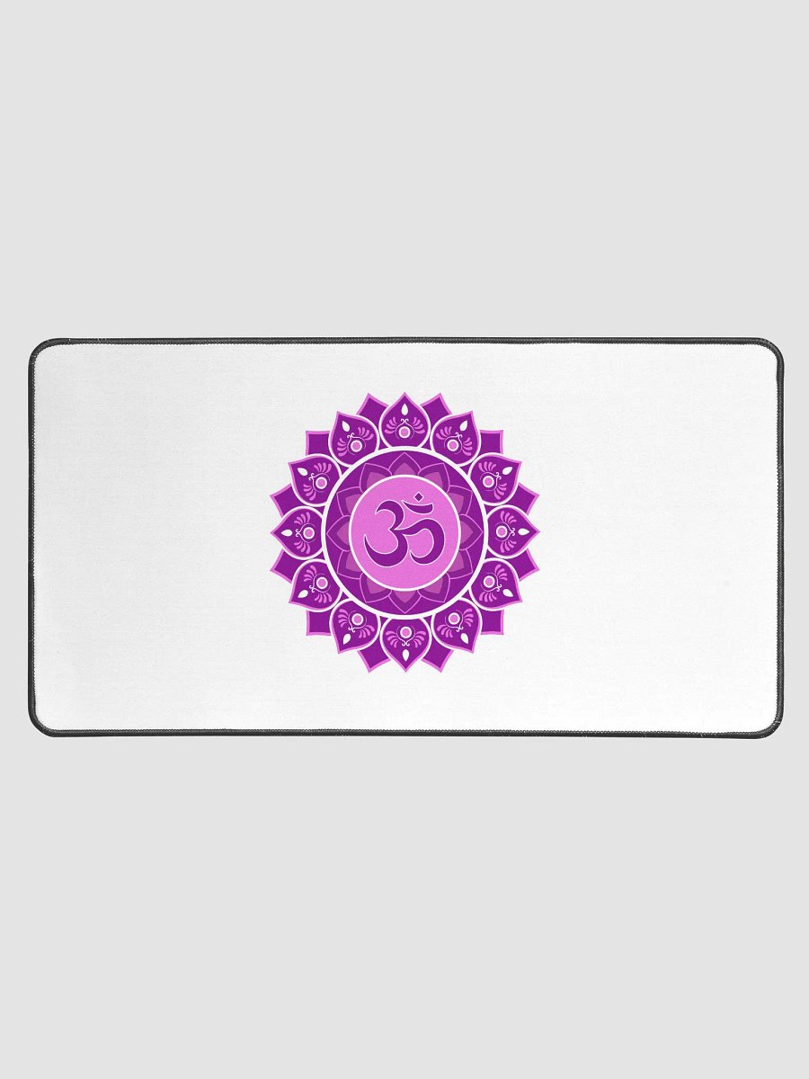 Om Lotus Mandala Desk Mat product image (1)