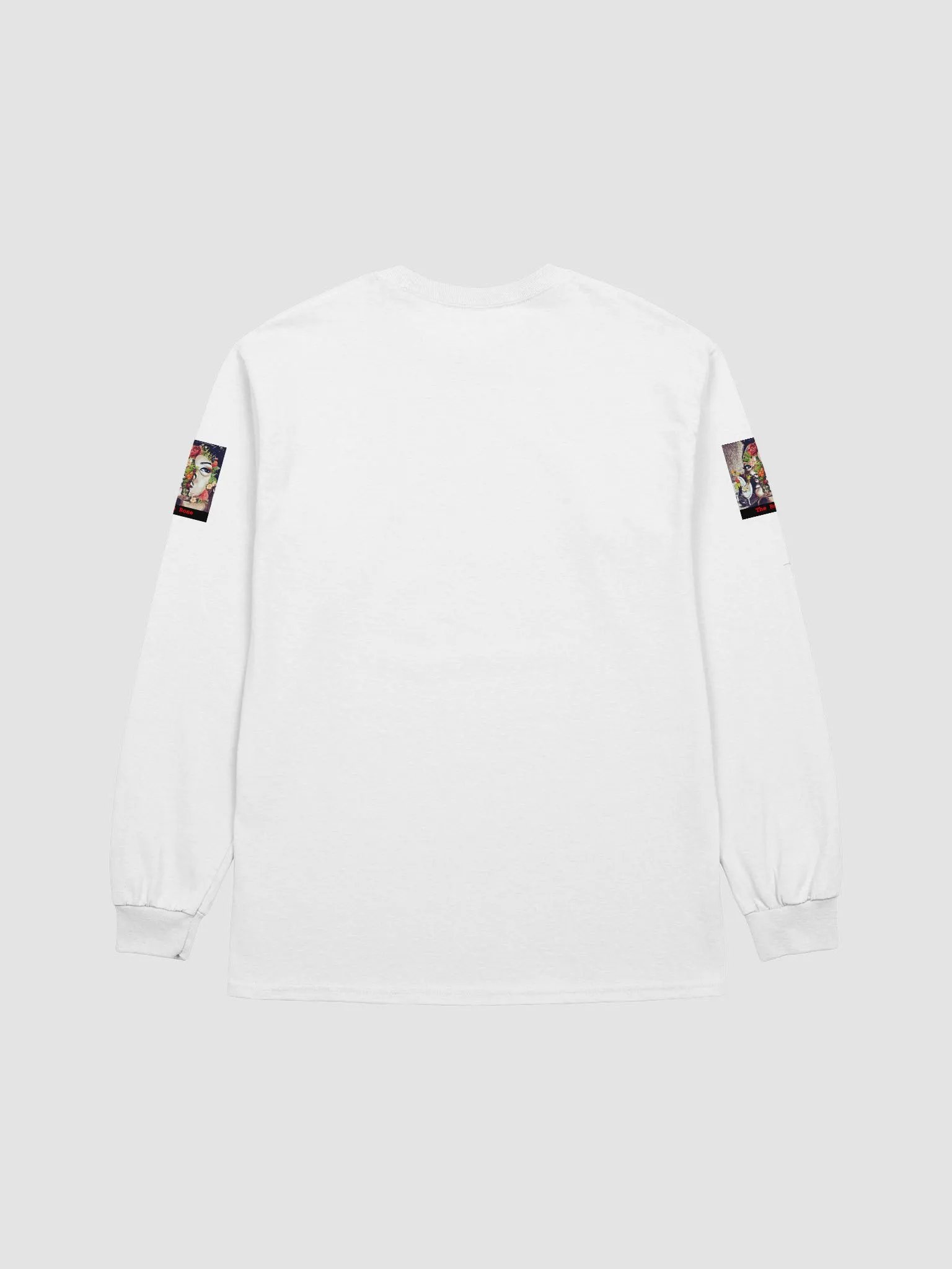 The Rose Long Sleeve White Tee product image (2)