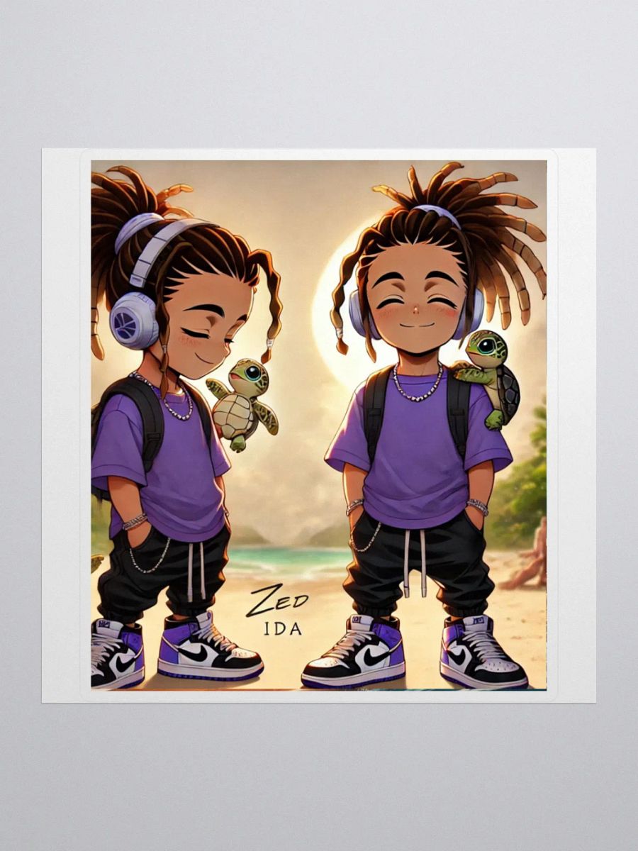 IDA Zed collection Smile Sticker product image (1)