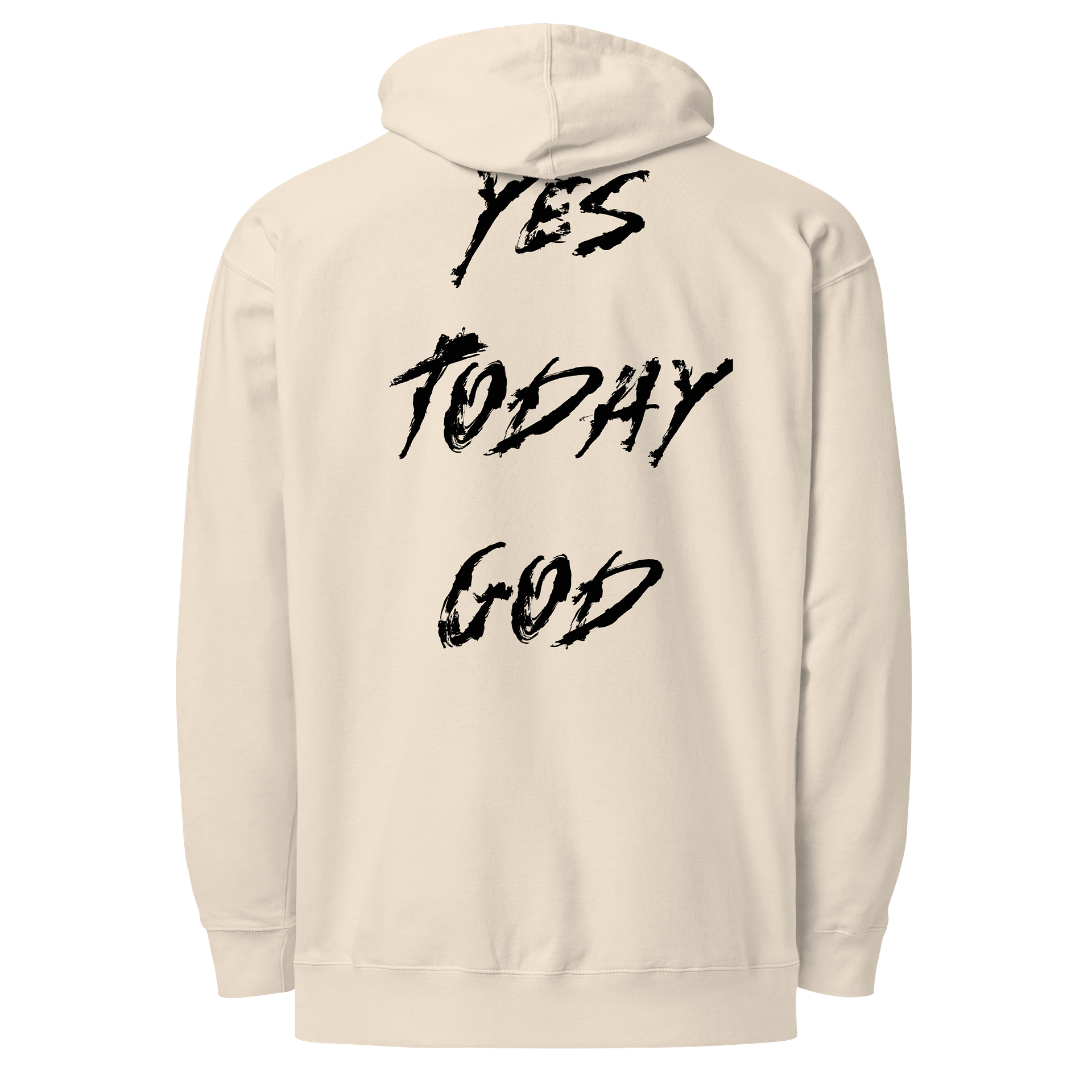 The Lives On HIGH | YTG STEALTH | UNISEX Hoodie | Bone White product image (2)
