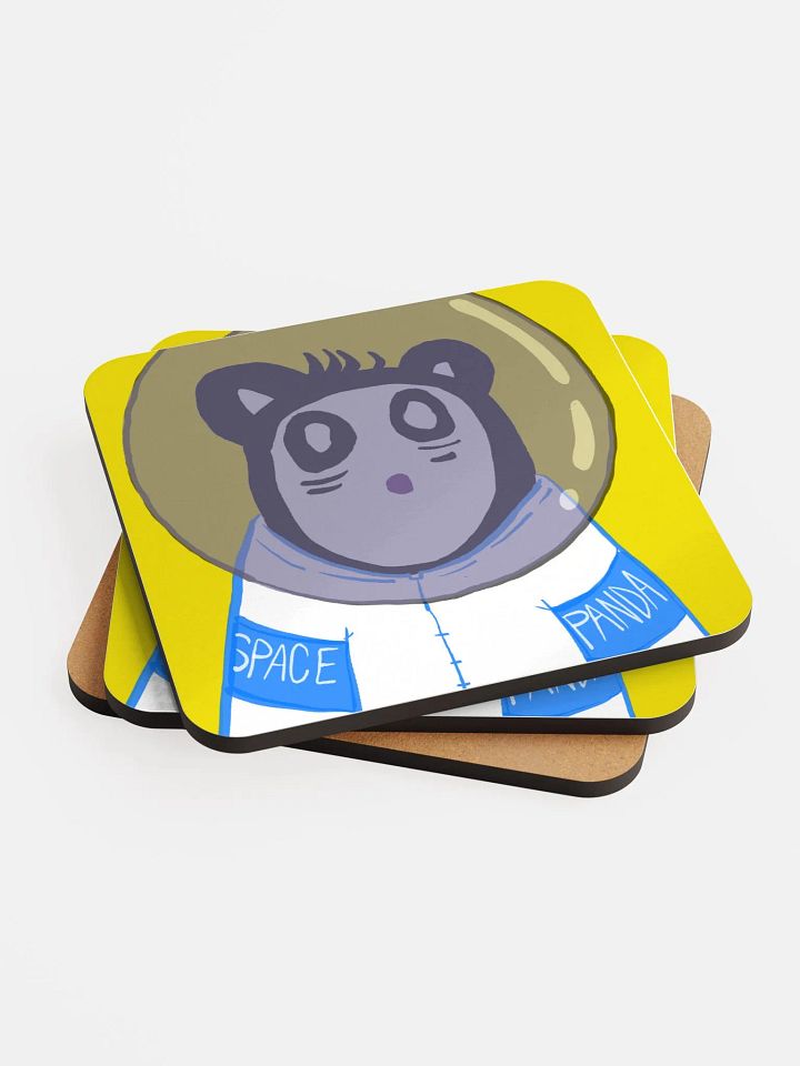 Space Panda Coasters product image (2)