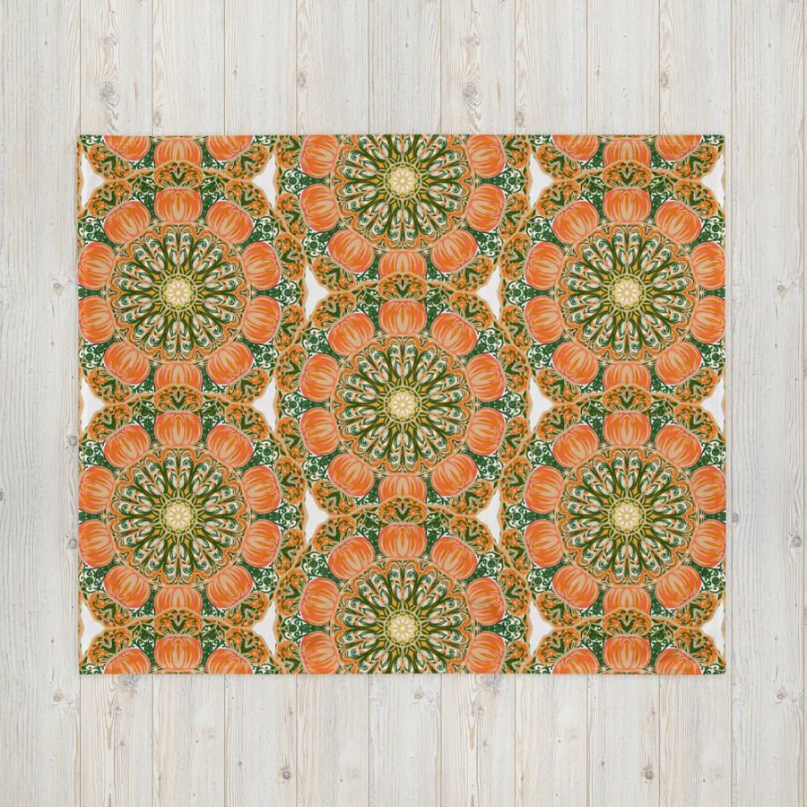 Mandala Dreams Throw Blanket product image (6)