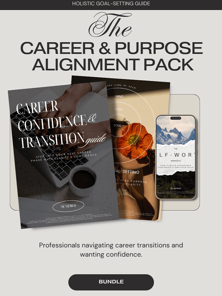 The Career & Purpose Alignment Pack product image (1)