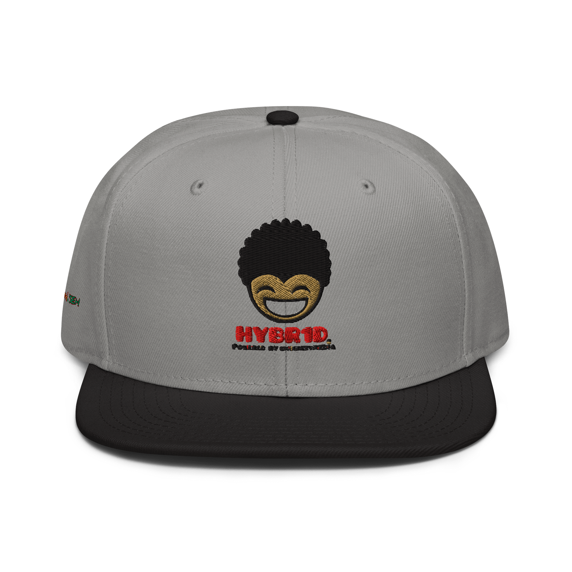 Grey ya zimmi a’SEH wool blend SnapBack cap product image (1)