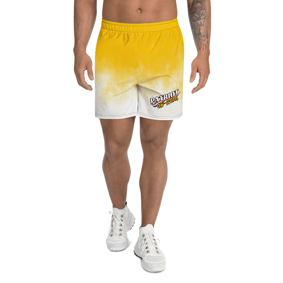 RapidDry Recycled Athletic Shorts Patriot old school product image (1)