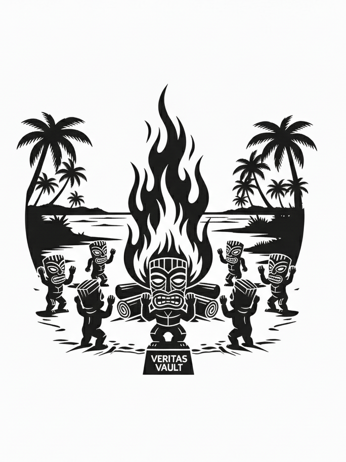 Glitch Tee - Tiki Beach Celebration product image (2)