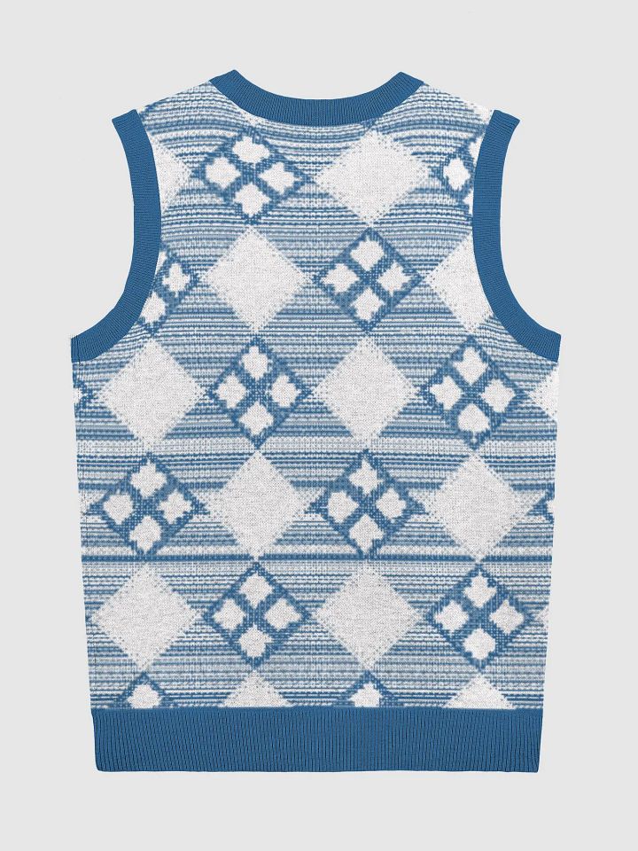 Azure Argyle Classic Vest product image (7)