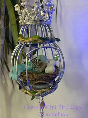 #decoration #bird #homedecor #chandeliers #handmade 