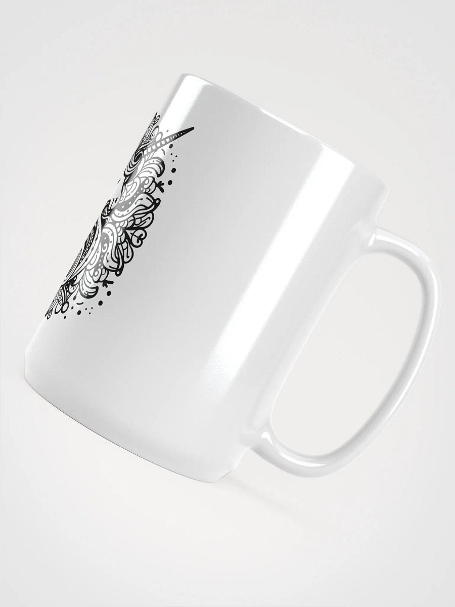 White Mug Glass with Unicorn Design product image (5)