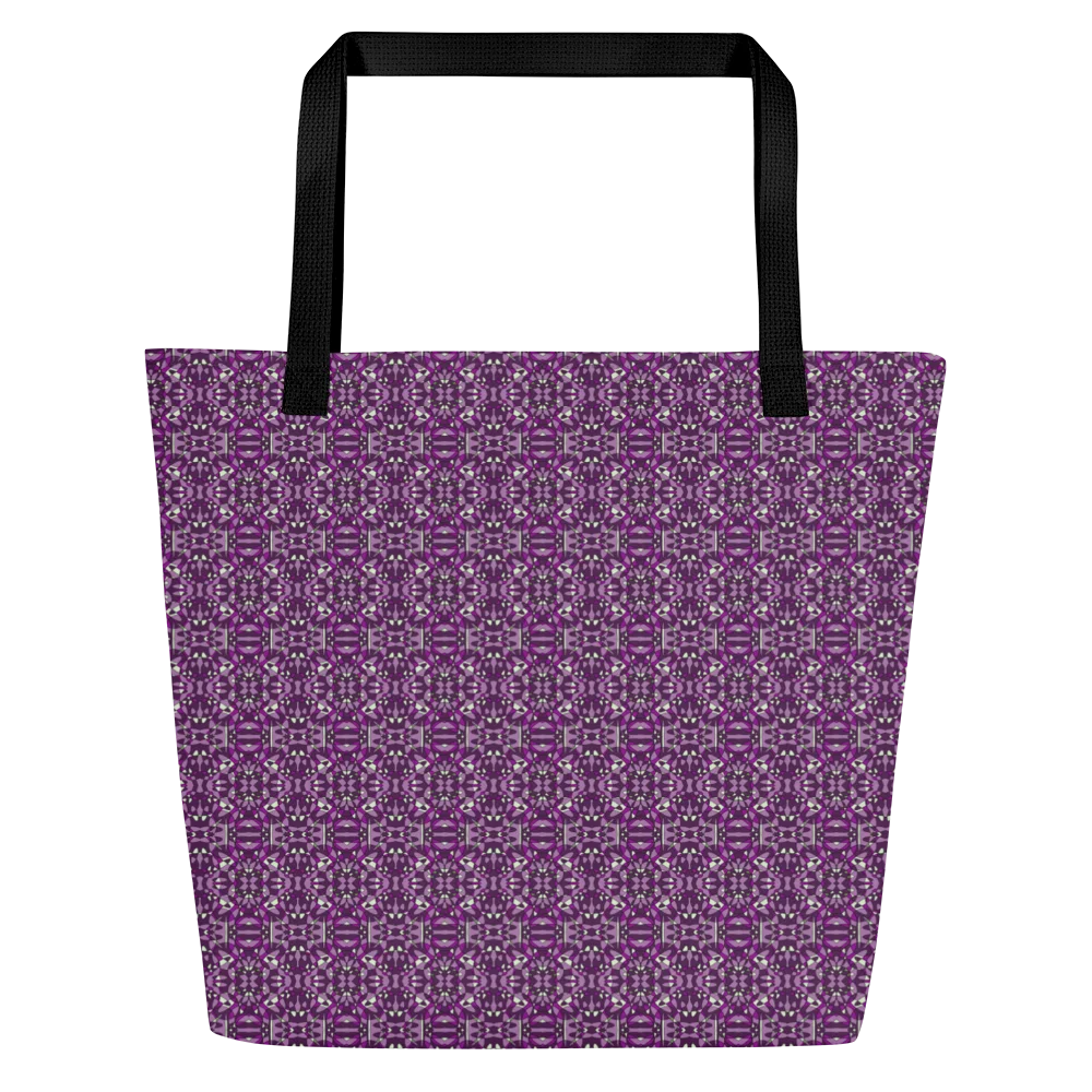 Starlight Mulberry – Large Tote Bag with Pocket product image (4)