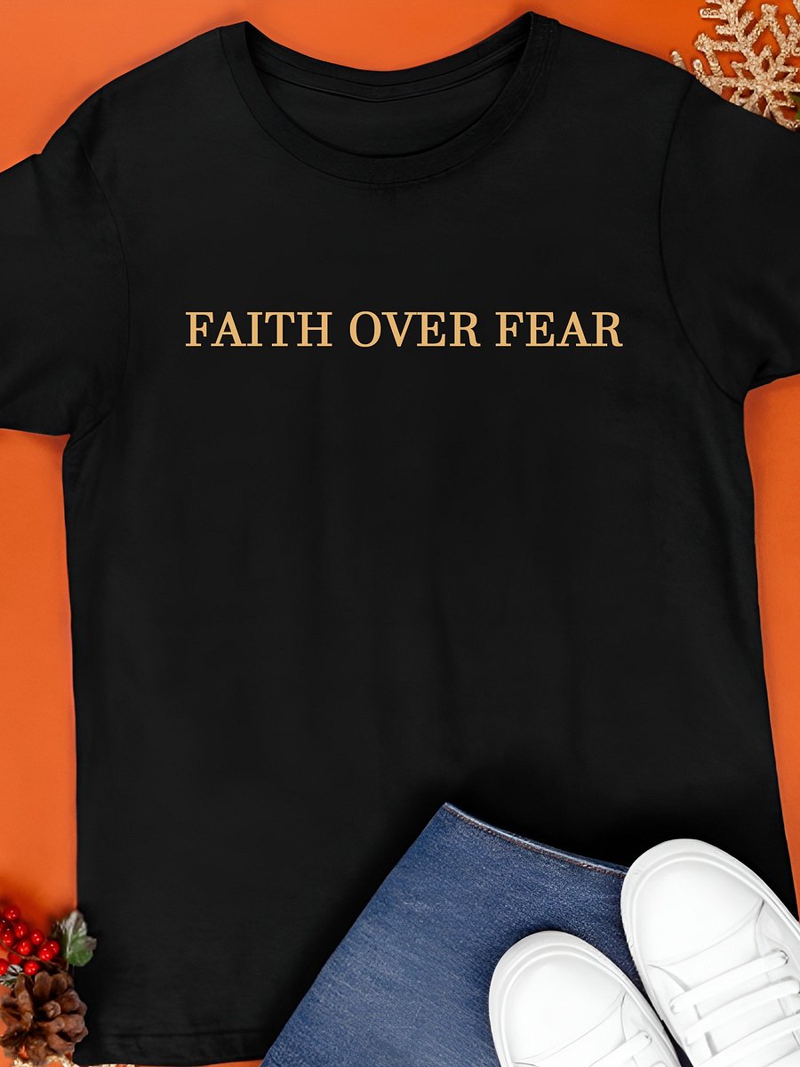 Jey Uso faith over fear T-Shirt product image (1)