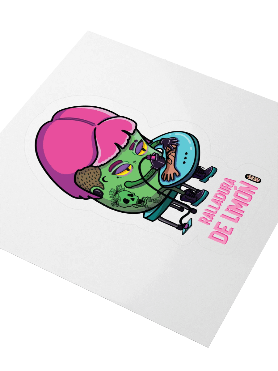Ralladura de Limón - Sticker (Kiss Cut) product image (3)