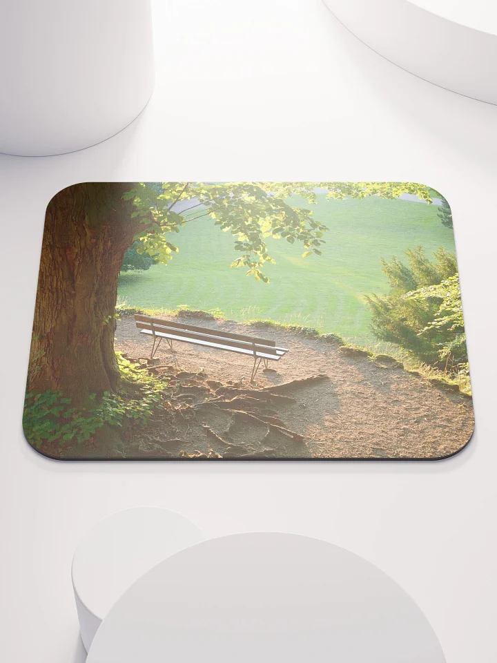 Mauspad - Parkbank unter einem Baum product image (1)
