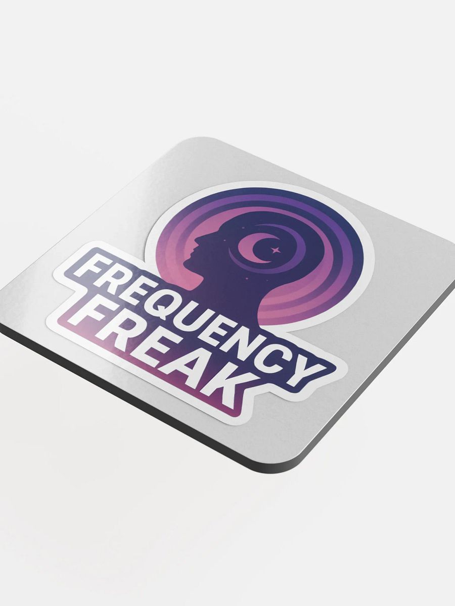 FREQUENCY FREAK — Vibe-Tuned Coaster product image (4)