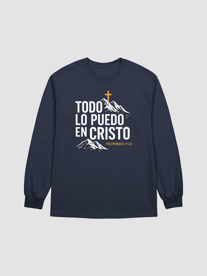 Camiseta Unisex Manga Larga | Todo lo puedo en cristo product image (21)