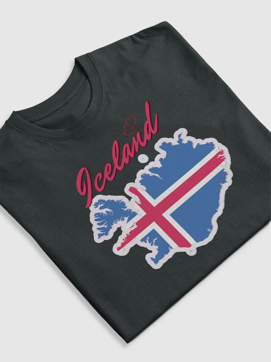 Iceland Flag Map Men's Tee product image (17)