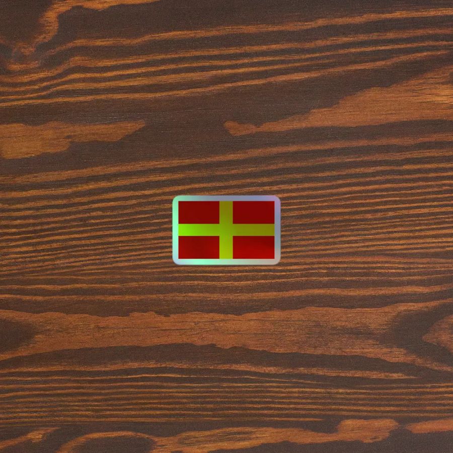 Pegatina holográfica - Bandera Reunificacionista product image (3)