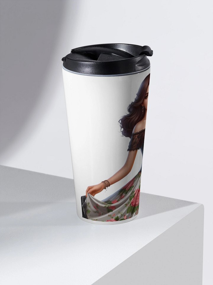 Bouquet Beauty Stainless Steel Travel Mug product image (2)