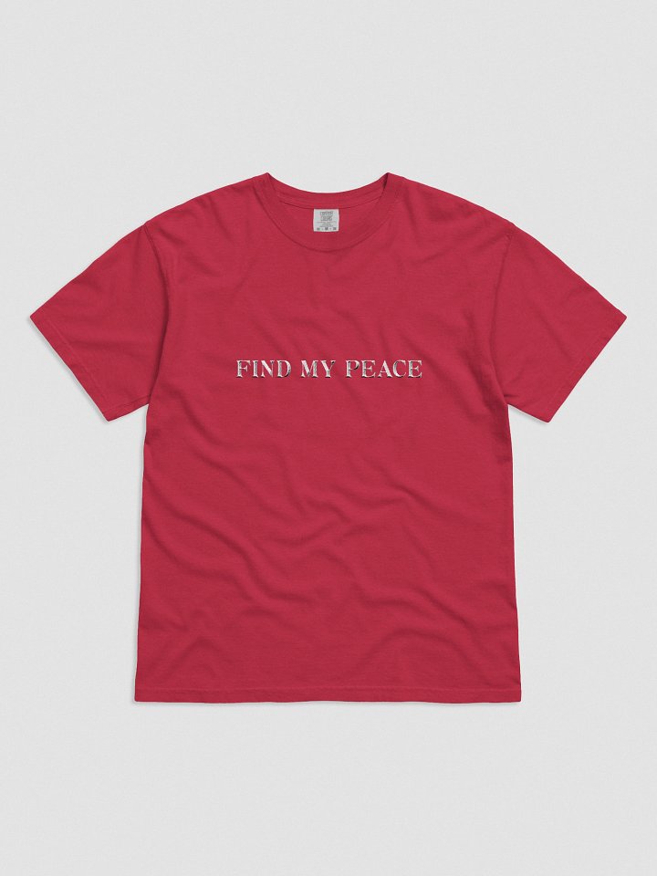 Embroidered Find My Peace Unisex Tee product image (1)