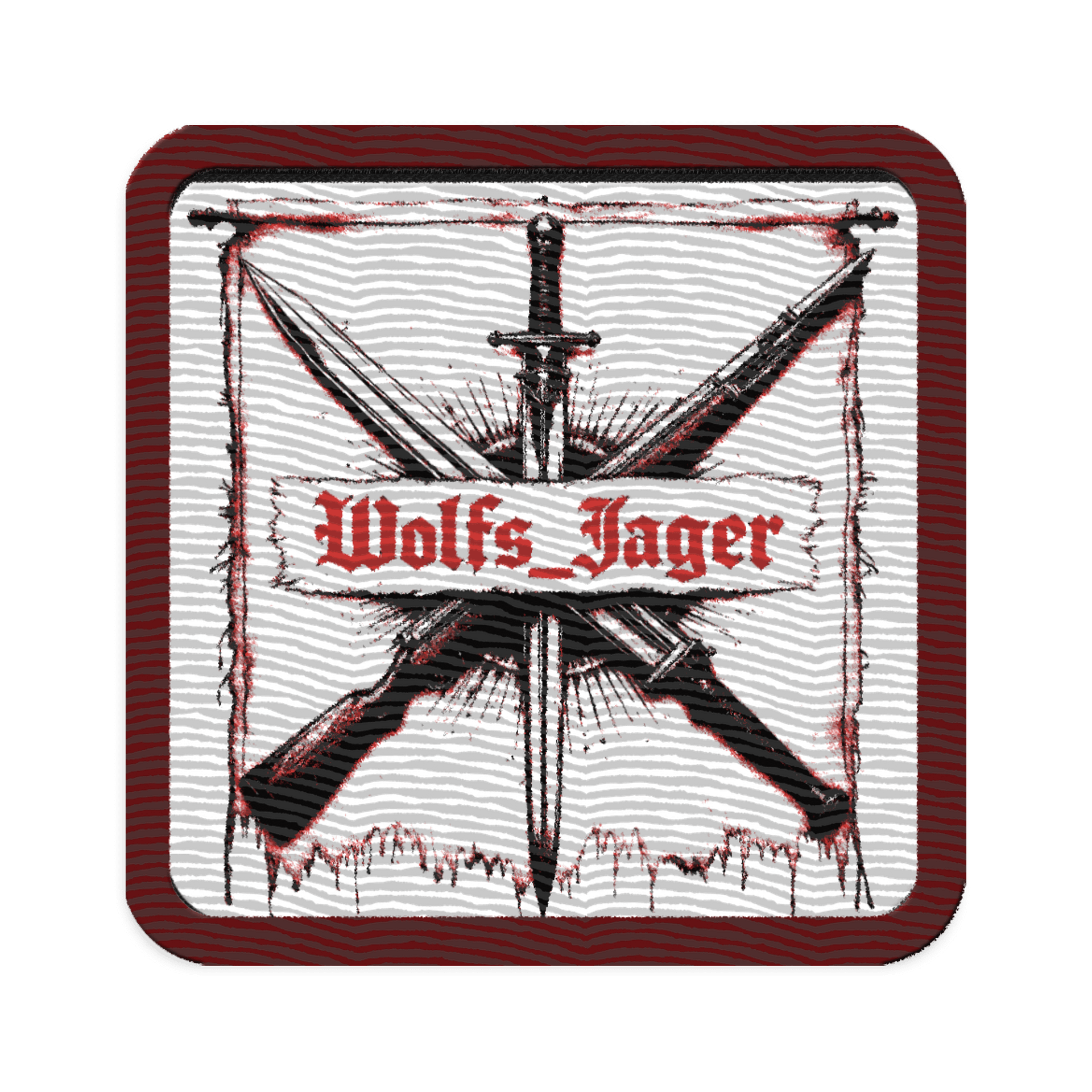 Wolfs_Jager Crossfire Embroidered Patch product image (1)