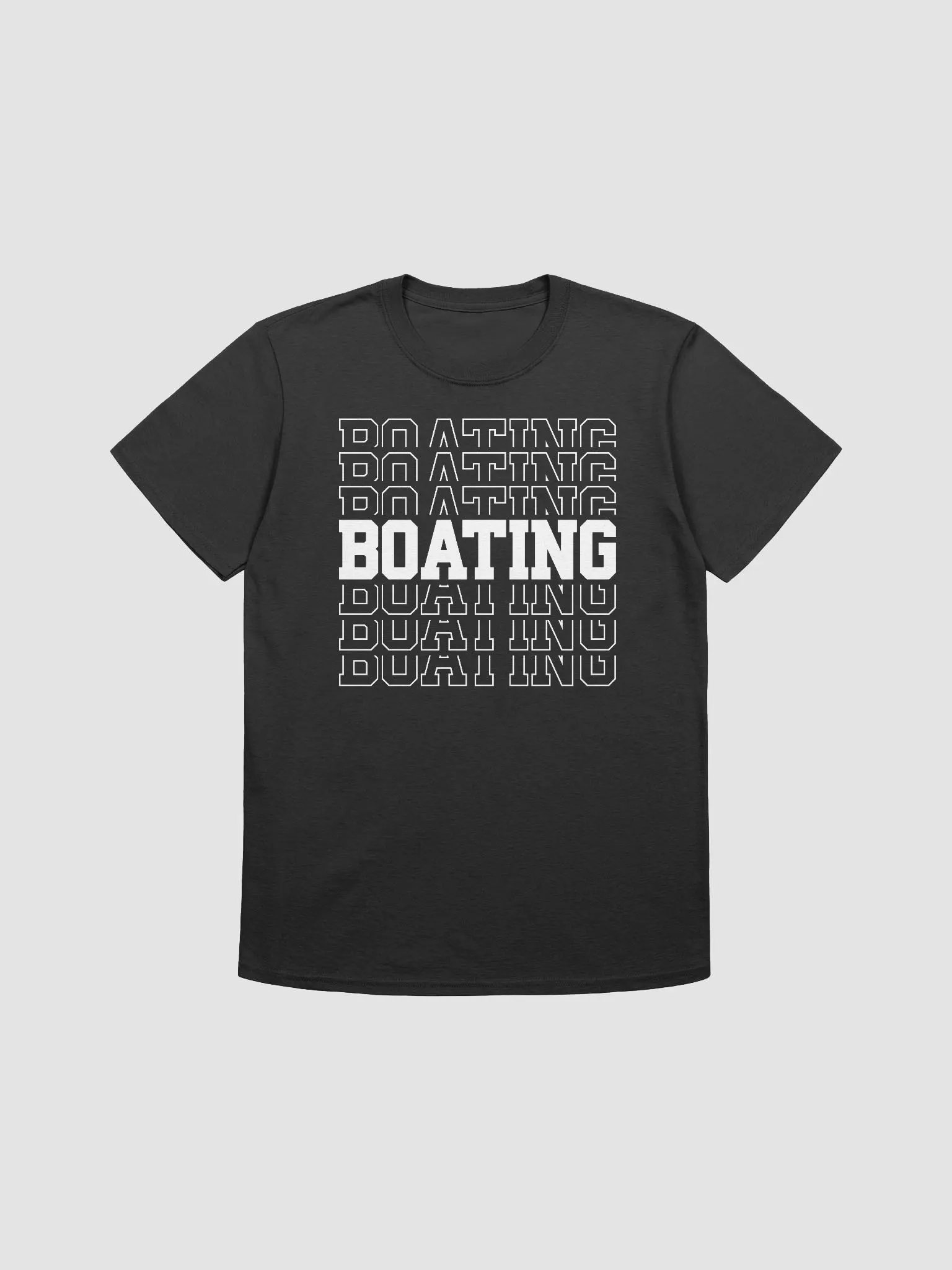 Boating (White ink) Gildan 64000 Unisex Tshirt product image (4)