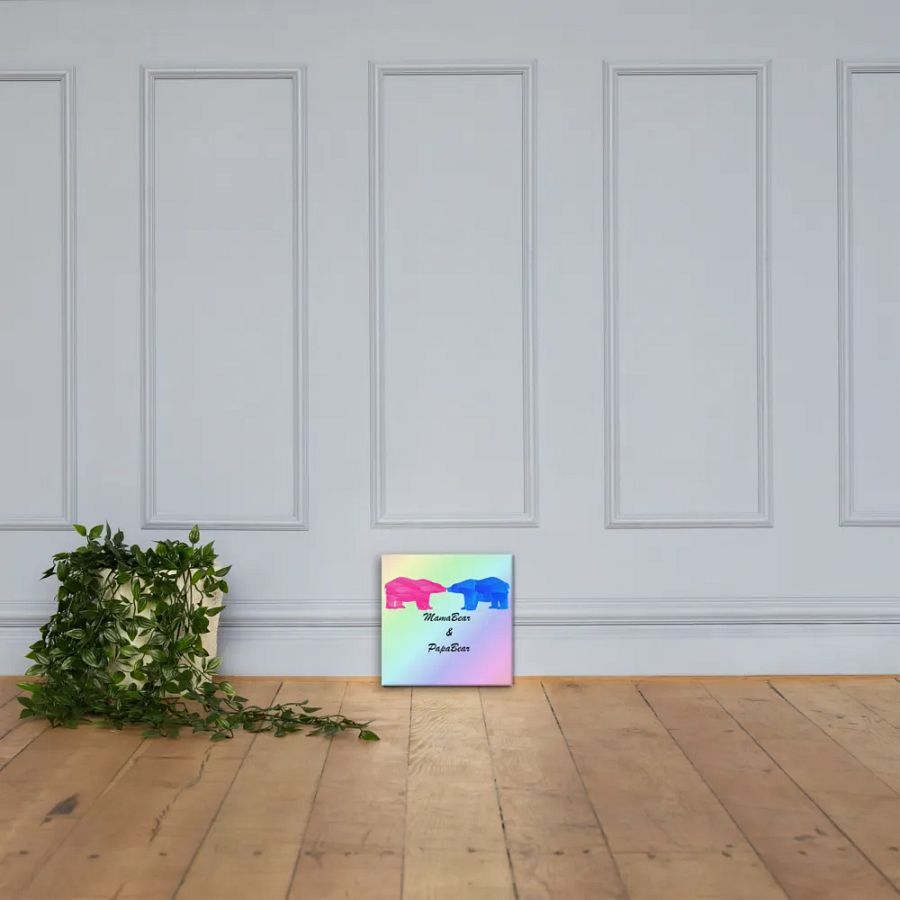 Mama & Papa Bear Canvas product image (7)
