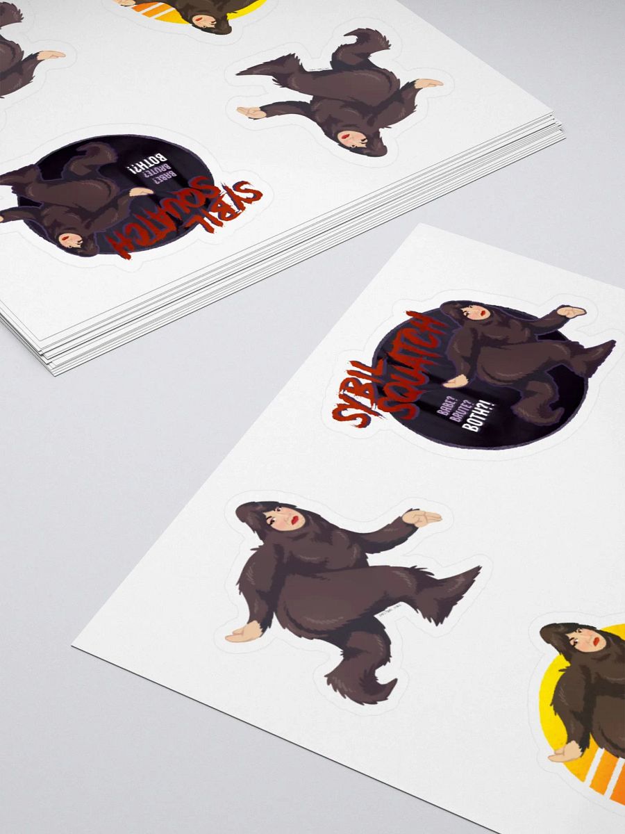 Bigfoot Booty Sticker Set product image (5)
