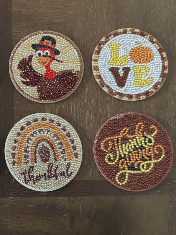Thanksgiving Coasters 8ct product image (2)