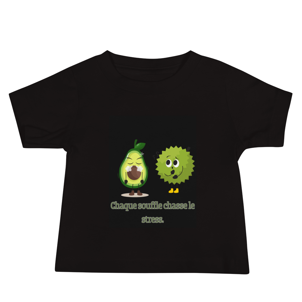 Avocado and Durian Stress Relief Baby Tee product image (2)